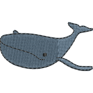 Gray Whale Octonauts Free Machine Embroidery Design