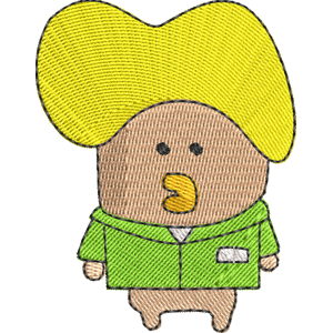 Boketchi Tamagotchi Free Coloring Page for Kids