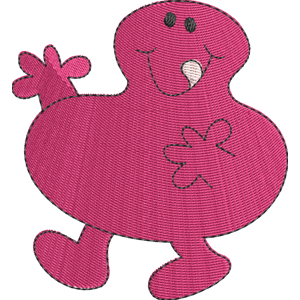 Mr Greedy Mr Men Free Coloring Page for Kids