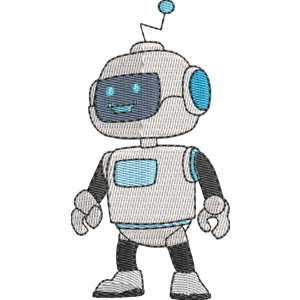 StumbleBot Mk3 Stumble Guys Free Machine Embroidery Design