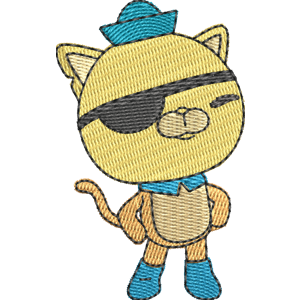 Kwazii Octonauts Free Machine Embroidery Design