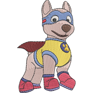 Apollo the Super-Pup PAW Patrol Free Coloring Page for Kids