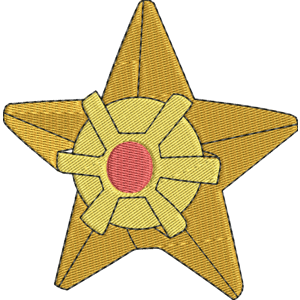 Staryu 1 Pokemon Free Coloring Page for Kids