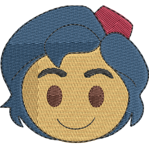 Aladdin Disney Emoji Blitz Free Machine Embroidery Design