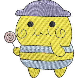 Kuishinbotchi Tamagotchi Free Coloring Page for Kids