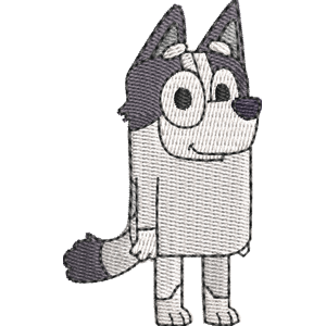 Trixie Heeler Bluey Free Machine Embroidery Design