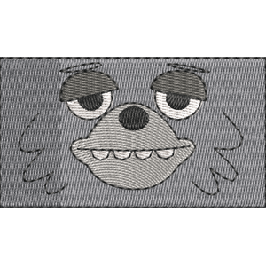 Wolfy Big Block SingSong Free Machine Embroidery Design