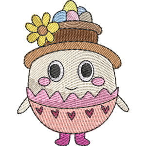 Eggbasketchi Tamagotchi Free Coloring Page for Kids