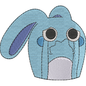 Blue Hemka Hanazuki Free Machine Embroidery Design