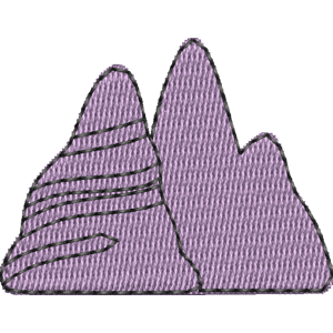 Stalagmite Cluster Slime Rancher 2 Free Machine Embroidery Design