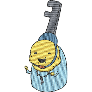 Key-per Adventure Time Free Machine Embroidery Design