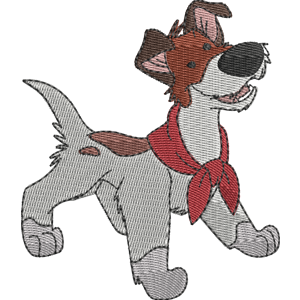 Dodger Oliver & Company Free Machine Embroidery Design