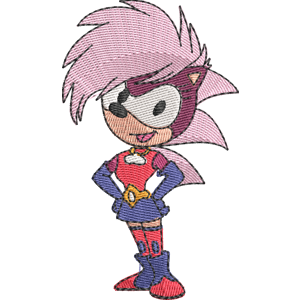 Sonia the Hedgehog Sonic Underground Free Coloring Page for Kids