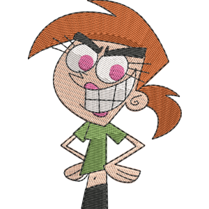 Vicky Fairly Odd Parents Free Machine Embroidery Design