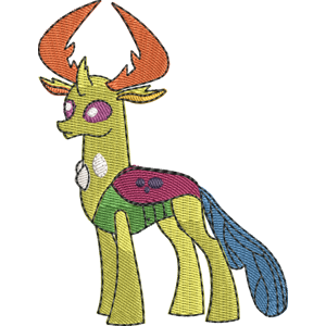 Thorax My Little Pony Friendship Is Magic Free Coloring Page for Kids