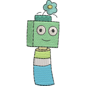 Green Mom Unikitty! Free Machine Embroidery Design