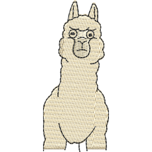 Alpacas Victor and Valentino Free Coloring Page for Kids