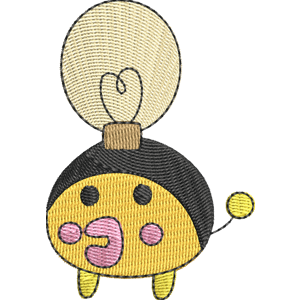 Hiramekitchi Tamagotchi Free Coloring Page for Kids