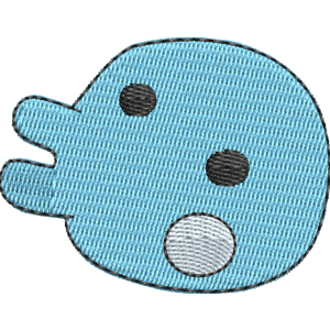 Ura Kuchiotchi Tamagotchi Free Machine Embroidery Design