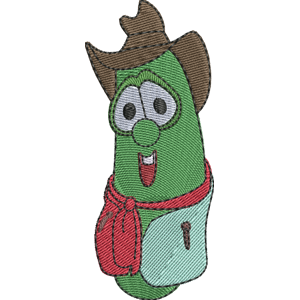 Little Joe VeggieTales in the City Free Coloring Page for Kids