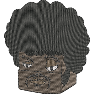 Boxy Brown Aqua Teen Hunger Force Free Machine Embroidery Design