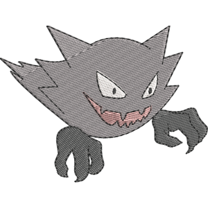 Haunter Pokemon Free Coloring Page for Kids