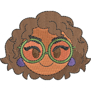 Mirabel Disney Emoji Blitz Free Machine Embroidery Design