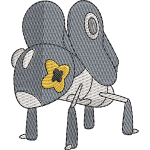 Nymble Pokemon Free Machine Embroidery Design