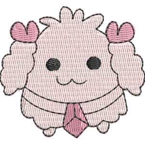 Rubytchi Tamagotchi Free Machine Embroidery Design