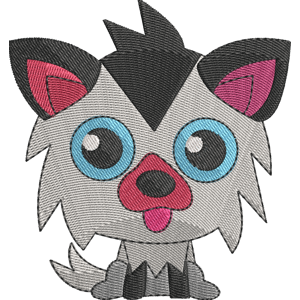 White Fang Moshi Monsters Free Coloring Page for Kids
