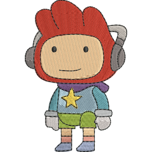 Maxwell Scribblenauts Free Coloring Page for Kids