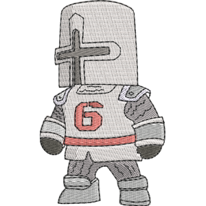 England Knight Stumble Guys Free Machine Embroidery Design