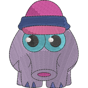Vernon Moshi Monsters Free Coloring Page for Kids