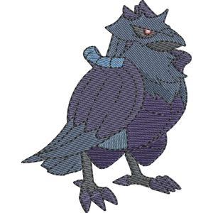 Corviknight Pokemon Free Coloring Page for Kids