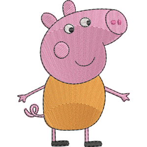 Tobias Pig Peppa Pig Free Coloring Page for Kids