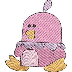 Puff-Puff Penguins Wow! Wow! Wubbzy! Free Machine Embroidery Design