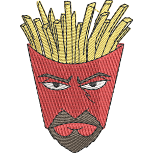 Frylock Aqua Teen Hunger Force Free Machine Embroidery Design