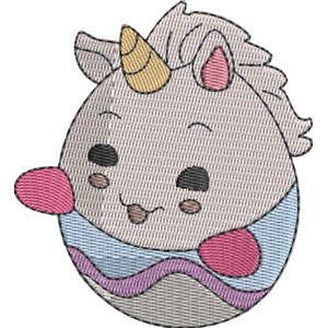 Precious the Unicorn Pikmi Pops Free Machine Embroidery Design