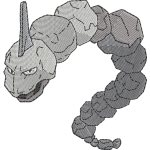Onix Pokemon Free Coloring Page for Kids