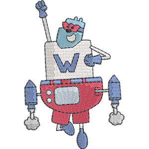 Captain Wonderpants Wow! Wow! Wubbzy! Free Coloring Page for Kids