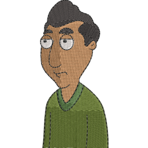 Bob Memari American Dad! Free Machine Embroidery Design