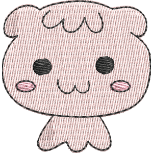 Pyokokotchi Tamagotchi Free Machine Embroidery Design