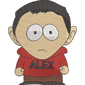 Alex Glick South Park Free Machine Embroidery Design