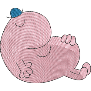 Mr Lazy Mr Men Free Coloring Page for Kids