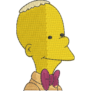 Ethan Foley Simpsons Free Machine Embroidery Design