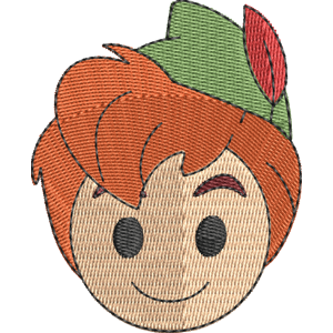 Peter Pan Disney Emoji Blitz Free Machine Embroidery Design