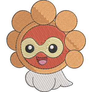Castform Sunny Form Pokemon Free Coloring Page for Kids