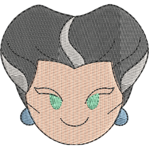 Lady Tremaine Disney Emoji Blitz Free Machine Embroidery Design