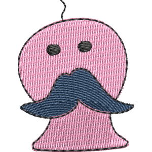 Ohigetchi Tamagotchi Free Machine Embroidery Design