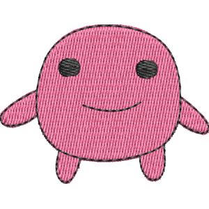 Tamatchi Tamagotchi Free Machine Embroidery Design